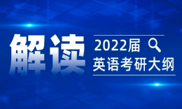 大纲解读】品睿教育2022年英语二考研大纲详细解读